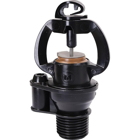 10x Mikrozraszacz PC 2000G, 55 l/h, brązowa dysza, połączenie z kołkiem o średnicy zewnętrznej 8 mm i gwintem zewnętrznym 1/2" BSP DR-048 MAMUTH