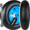 Schubkarre aufblasbares Rad mit Achse 4.00-8 6PR KT-100 MAMUTH