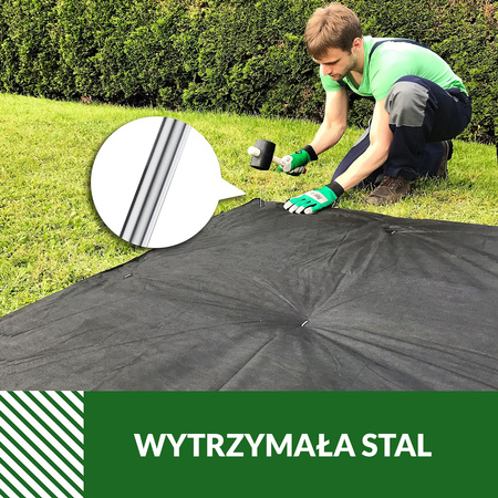 Szpilka metalowa U 20cm 100szt MAMUTH