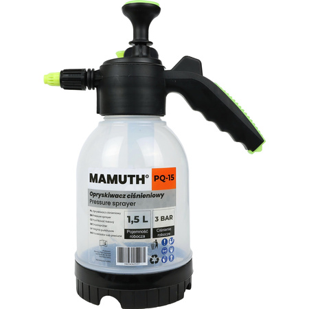 Opryskiwacz ciśnieniowy 1,5L PQ-15 MAMUTH
