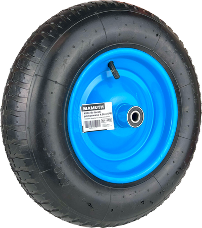 Schubkarre aufblasbares Rad mit Achse 4.00-8 6PR KT-100 MAMUTH