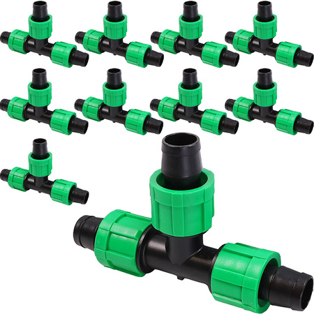 10x Trójnik blokujący do taśmy, Dn17 DR-015 MAMUTH