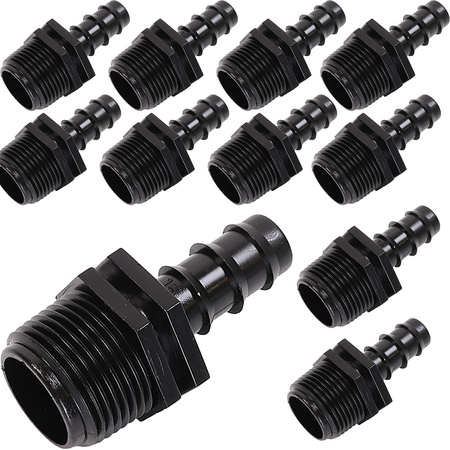 10x Złącze gwintowane męskie, Dn16*3/4" DR-023 MAMUTH