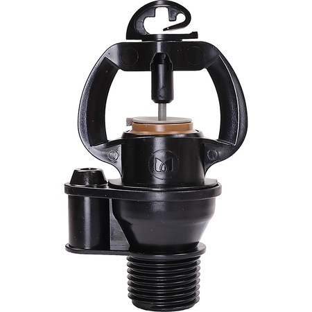 10x Mikrozraszacz PC 2000G, 55 l/h, brązowa dysza, połączenie z kołkiem o średnicy zewnętrznej 8 mm i gwintem zewnętrznym 1/2" BSP DR-048 MAMUTH