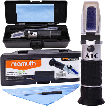 MERCURY refraktometr cukr, víno, alkohol RF-202 MAMUTH