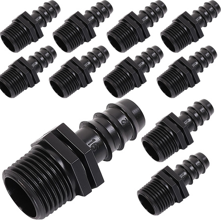 10x Złącze gwintowane męskie, Dn16*1/2" DR-022 MAMUTH