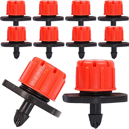 10x Regulowany minizraszacz, 1/4", 0-70 l/h przy 1 barze DR-042 MAMUTH