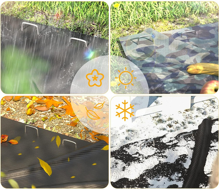 Szpilka metalowa U 20cm 100szt MAMUTH