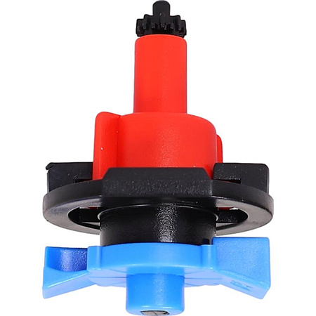 10x Mini zraszacze 360° bez mostka. (typ odwrócony), czerwona dysza, 80 l/h przy 2 barach DR-052 MAMUTH