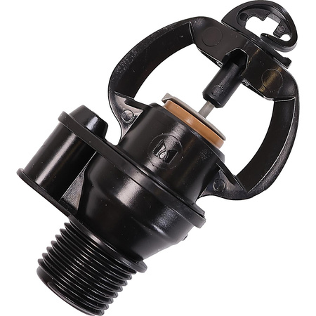 1x Mikrozraszacz PC 2000G, 55 l/h, brązowa dysza, połączenie z kołkiem o średnicy zewnętrznej 8 mm i gwintem zewnętrznym 1/2" BSP DR-048 MAMUTH