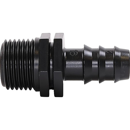 10x Złącze gwintowane męskie, Dn16*1/2" DR-022 MAMUTH