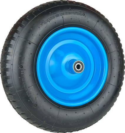 Schubkarre aufblasbares Rad mit Achse 4.00-8 6PR KT-100 MAMUTH